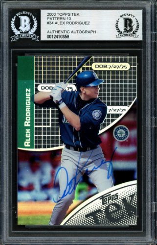 Alex Rodriguez 2008 Topps Moments & Milestones Seattle Mariners Career Home  Runs Numbered Card (#055/150) – KBK Sports