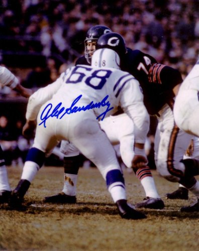 Alex Sandusky Autographed Signed Baltimore Colts Photo - Autographs