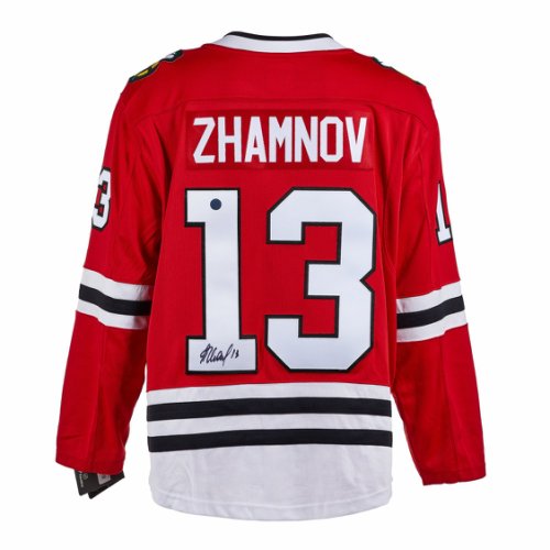 Alexei Zhamnov Autographed Signed Chicago Blackhawks Fanatics Breakaway Jersey
