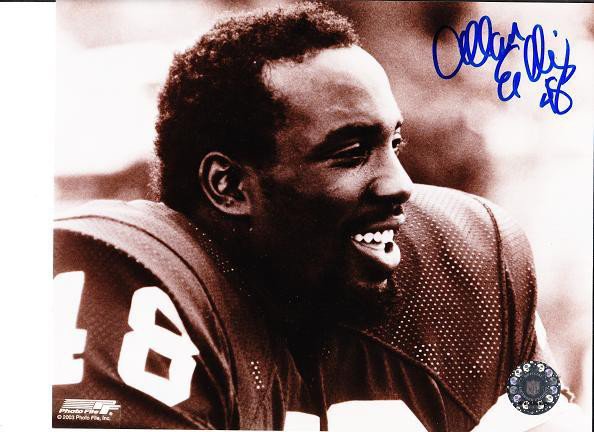 Allan Ellis Autographed Signed Photo Chicago Bears - Autographs 
