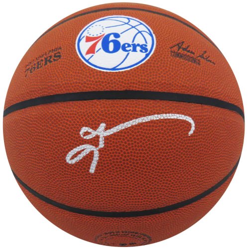 Adidas Philadelphia 76ers Nerlens Noel Autographed Basketball