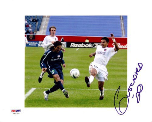 Amado Guevara Autographed Signed 8X10 Photo Metro Stars PSA/DNA 