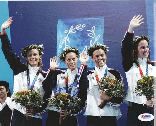 Amanda Beard Autographed Signed 8X10 Photo Team Usa PSA/DNA 