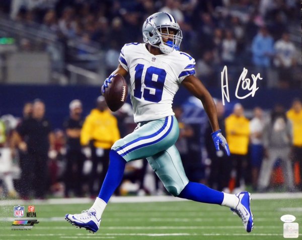 Amari Cooper Autographed 16X20 Photo Dallas Cowboys JSA