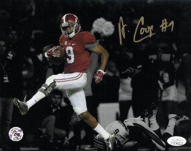 Amari Cooper Autographed Signed Alabama Crimson Tide 8X10 Photo #9- JSA Hologram (horizontal spotlight run) 