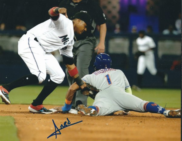 Amed Rosario Autographed Signed 8X10 New York Mets Photo - Autographs