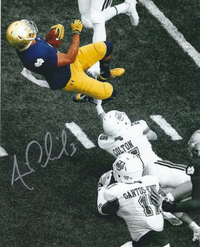 Amir Carlisle Autographed Signed 8X10 Notre Dame Photo - Autographs 