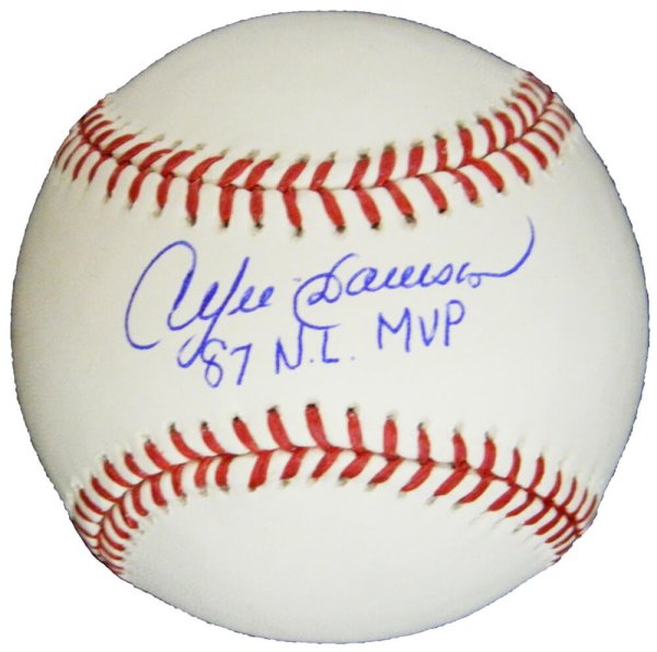 Andre Dawson Signed Rawlings Official MLB Baseball w/87 NL MVP