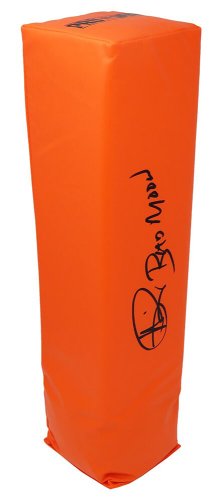 Andre Rison Autographed Signed Orange Endzone Football Pylon w/Bad Moon 
