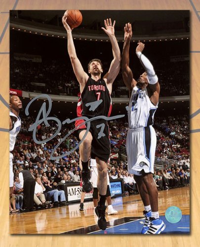 Andrea Bargnani Autographed Signed Toronto Raptors 8x10 Photo