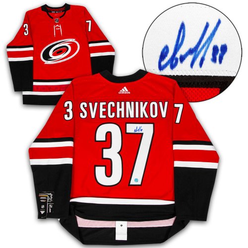 Carolina hurricanes cheap signed jersey