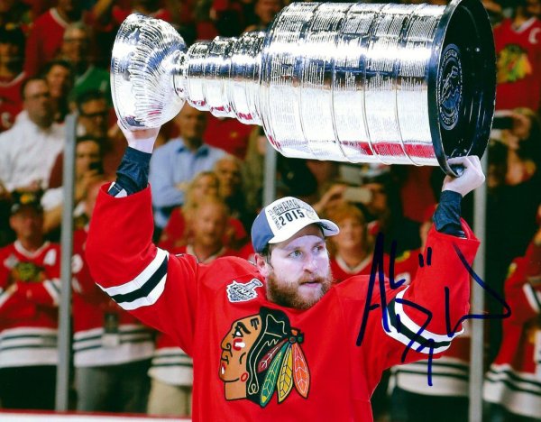 Andrew Desjardins Autographed Signed 8X10 Chicago Blackhawks Photo - Autographs