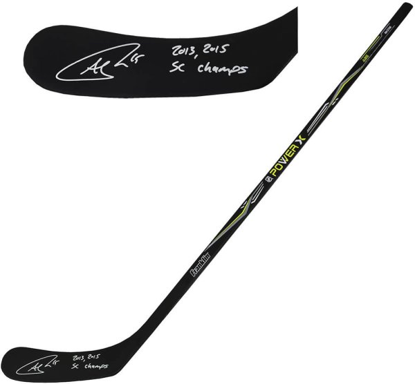BROCK BOESER Vancouver Canucks SIGNED Autograph Hockey Stick w/ COA  All-Star MVP