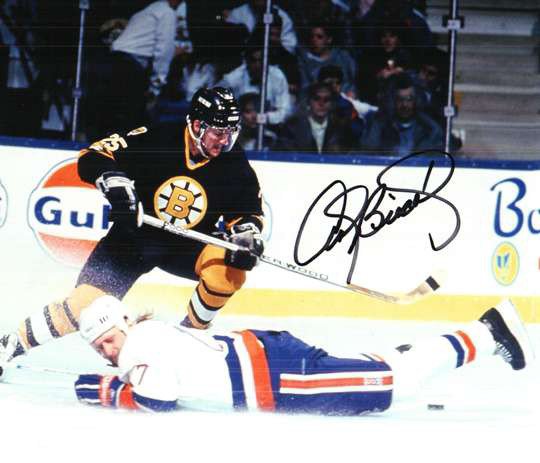 Andy Brickley Autographed Signed Boston Bruins Photo - Autographs 