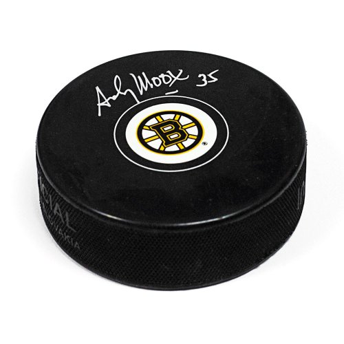 Danton Heinen Boston Bruins Autographed Signed Hockey Puck - JSA Authentic  # V33647