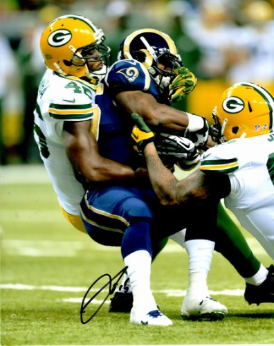 Andy Mulumba Autographed Signed 8X10 Green Bay Packers Photo - Autographs 