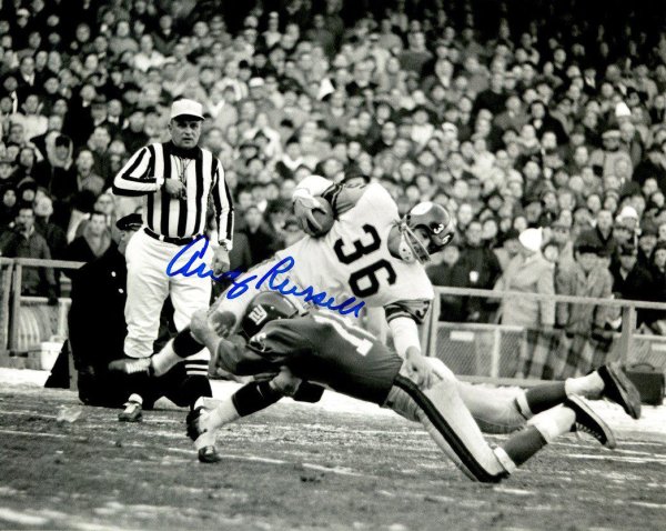 Andy Russell Autographed Signed 8X10 Pittsburgh Steelers Photo - Autographs