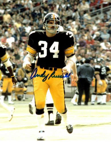 Andy Russell Autographed Signed 8X10 Pittsburgh Steelers Photo - Autographs