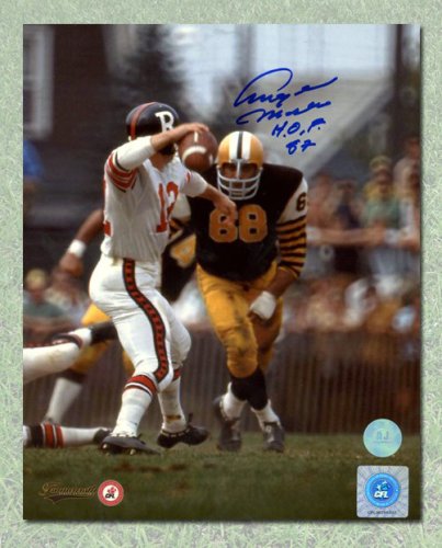 Angelo Mosca Autographed Signed Hamilton Tiger-Cats 8x10 Photo