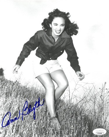 Ann Blyth Autographed Signed Vintage B&W 8x10 Photo- JSA #II11049 