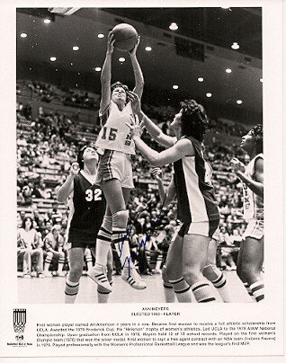 Ann Meyers Autographed Signed 8X10 UCLA Photo - Autographs