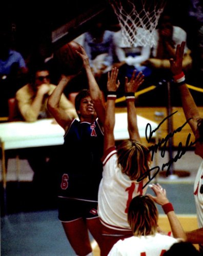 Ann Meyers Autographed Signed Drysdale 8X10 Usa Photo - Autographs