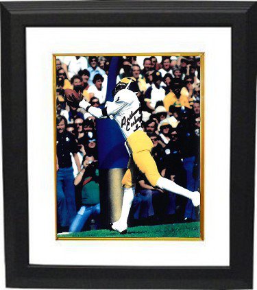 Anthony Carter Autographed Signed Michigan Wolverines 8X10 Photo Custom Framing #1 (TD Catch) 