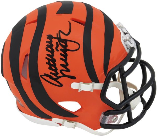 Anthony Munoz Autographed Signed Cincinnati Bengals Riddell Speed Mini Helmet 