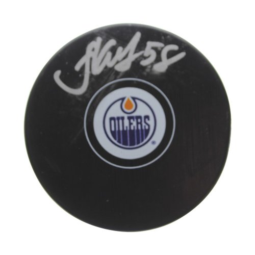 Brendan Guhle Buffalo Sabers Autographed Signed Hockey Puck - JSA Authentic  # V33717