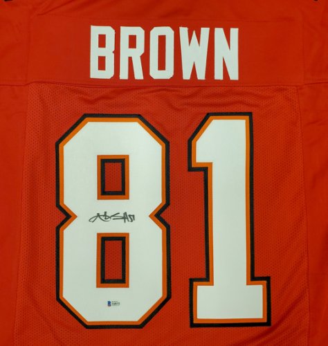 Antonio Brown Autographed Signed Tampa Bay Buccaneers Red Jersey