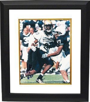 Antonio Bryant Autographed Signed Pittsburgh Panthers 8x10 Photo Custom Framing - Famous Ink Hologram 