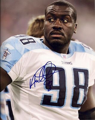 Antwan Odom Autographed Signed - Tennessee Titans Photo - Autographs