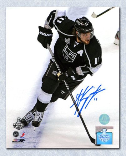 Anze Kopitar Autographed Signed Los Angeles Kings Playoff Finals 8x10 Photo