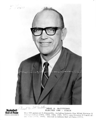 Arad Mccutchan Autographed Signed 8X10 Photo Hall Of Fame PSA/DNA 