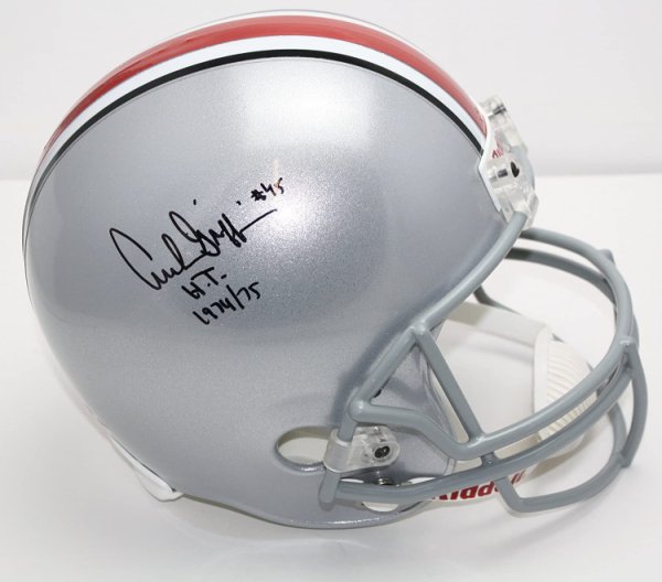 Archie Griffin Autographed Signed Ohio State Buckeyes Replica Helmet Heisman 75 - JSA 