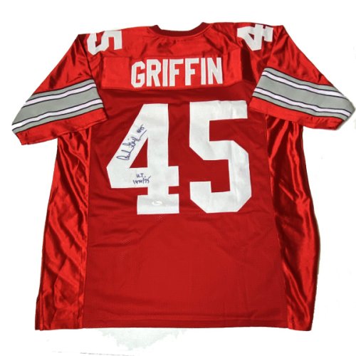 Archie Griffin Autographed Signed OSU Buckeyes Custom Prostyle Jersey - HT 1974/75 - JSA 