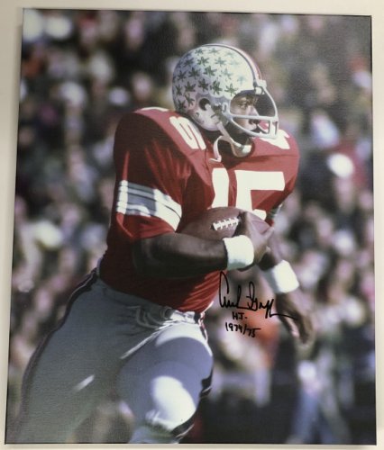 Archie Griffin Ohio State Buckeyes Autographed Signed 20x24 Canvas 5 - Certified Authentic 