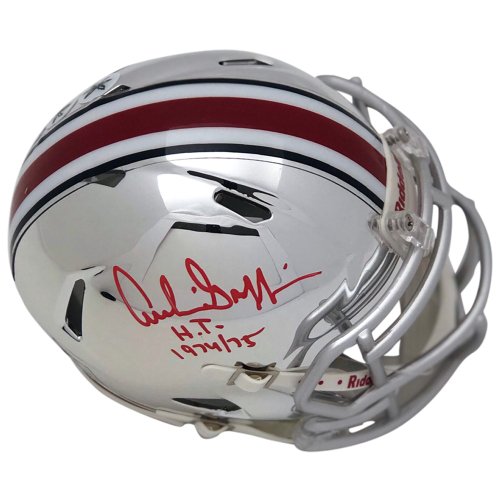 Archie Griffin Ohio State Buckeyes Autographed Signed Chrome Mini Helmet - Certified Authentic 