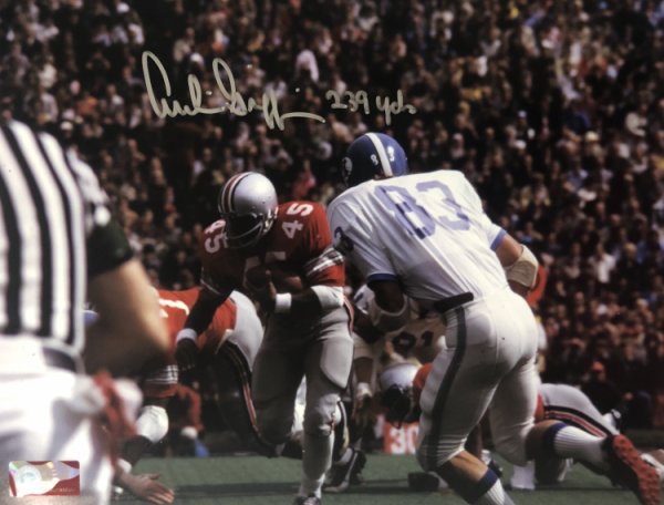 Archie Griffin OSU 11-1 w/ Inscription 11x14 Autographed Signed Photo - Certified Authentic 