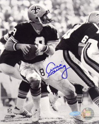 Archie Manning Autographed Signed New Orleans Saints (Black Jersey