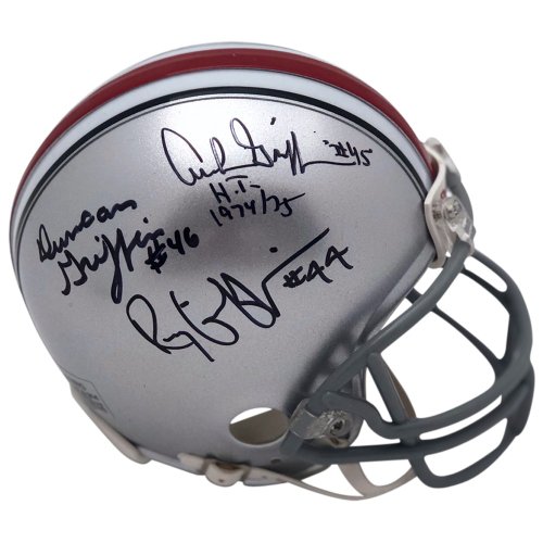 Archie, Ray & Duncan Griffin Ohio State Buckeyes Autographed Signed Mini Helmet - Certified Authentic 