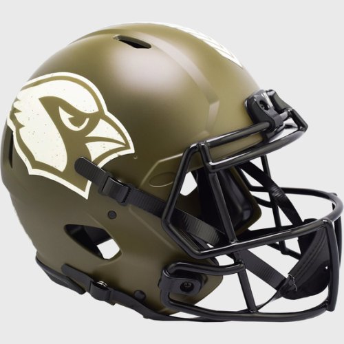 Arizona Cardinals Speed Football Helmet SALUTE TO SERVICE