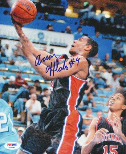 Arron Afflalo Autographed 8X10 Photo Centennial Apaches PSA/DNA