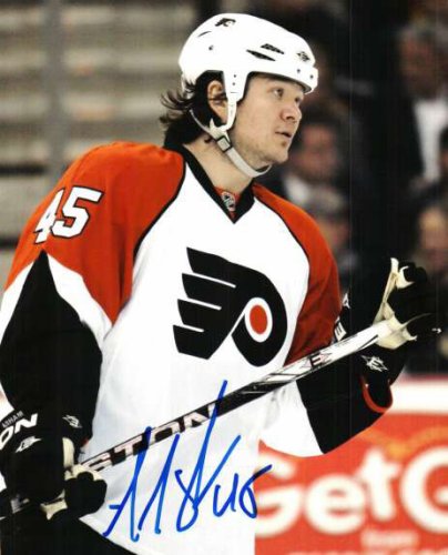 Arron Asham Autographed Signed 8X10 Photo - Philadelphia Flyers - Autographs