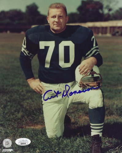Art Donovan Autographed Signed 8X10 Baltimore Colts Photo JSA - Autographs