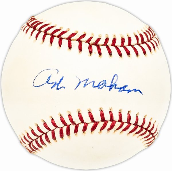 Art Mahan Autographed Signed Official Nl Baseball Philadelphia Phillies Beckett Beckett Qr #Bm25743 