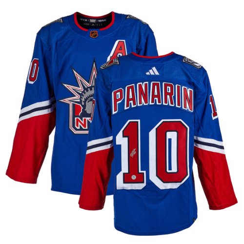 Artemi Panarin Autographed Signed New York Rangers Reverse Retro 2.0 adidas Jersey