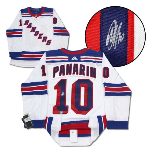 Artemi Panarin Autographed Signed New York Rangers White adidas Jersey