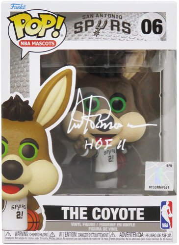 Artis Gilmore Autographed Signed San Antonio Spurs The Coyote Mascot Funko Pop #6 w/HOF'11 