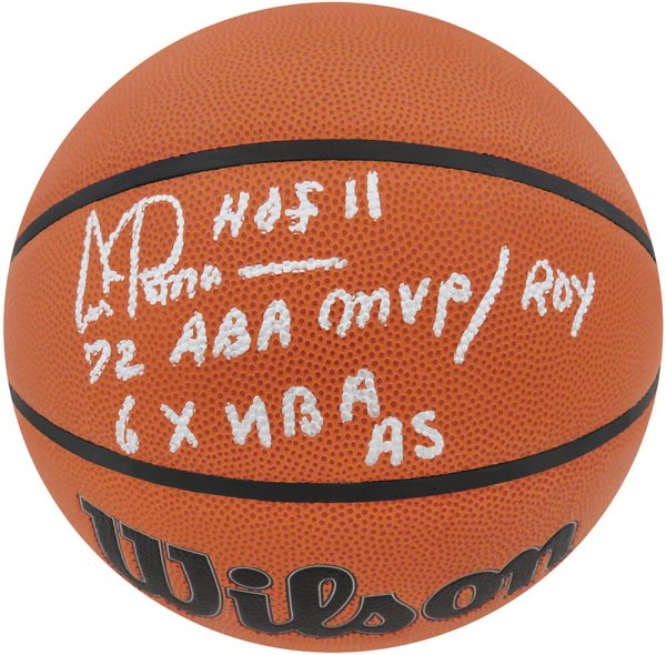 Artis Gilmore Autographed Signed Wilson Indoor/Outdoor NBA Basketball w/72 ABA MVP-ROY, 6x NBA AS, HOF'11 